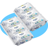 Toallitas Húmedas, Cuidado e Hidratación Profunda, Fibras Ultrasuaves ideales para Piel Sensible, Perfume Fresco, Packs de 3/6/9/12 Unidades, 360/720/1080/1440 Toallitas