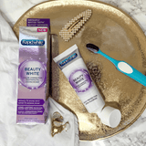 Kit, Tiras y Dentífricos Blanqueadores: Dientes hasta 7 Tonos Más Blancos, Protección Duradera, Limpia Eficazmente, Blanqueamiento Rápido en Casa - Rapid White