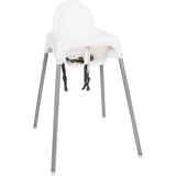 Trona Bebe Portátil, Fácil de Desmontar y Transportar, Segura, Estable y Resistente, Incluye Cinturón de Seguridad, Trona Bebé para Comer