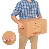 Pack 10 Cajas Carton para Mudanzas y Almacenaje Ultra Resistentes con Asas