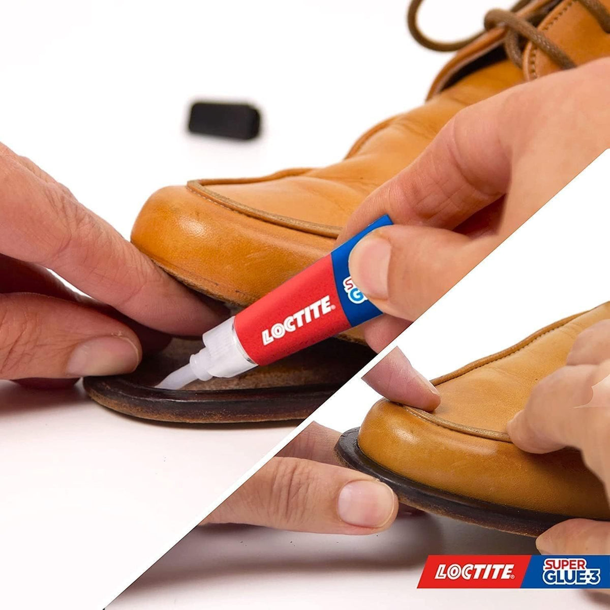 Loctite Super Glue-3 Original, Pegamento Universal con Triple Resistencia, Adhesivo Transparente, Pegamento Instantáneo Líquido, Fuerza Instantánea, Ideal para Cualquier Material, 2 x 2 g