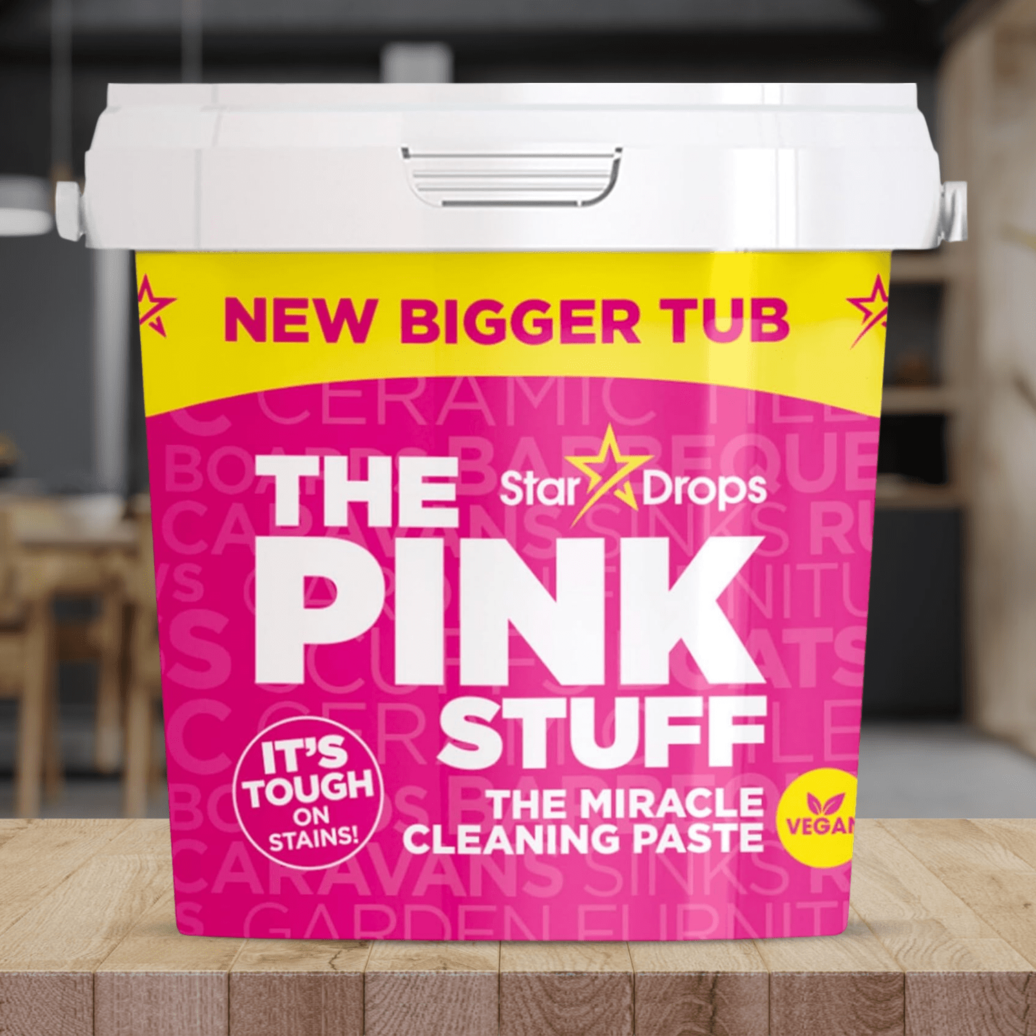The Pink Stuff 850g, Limpieza Hogar Pasta Limpiadora Multiusos ideal para Eliminar Manchas, Grasa y Suciedad, Eficaz y Concentrado, Fácil Aplicación