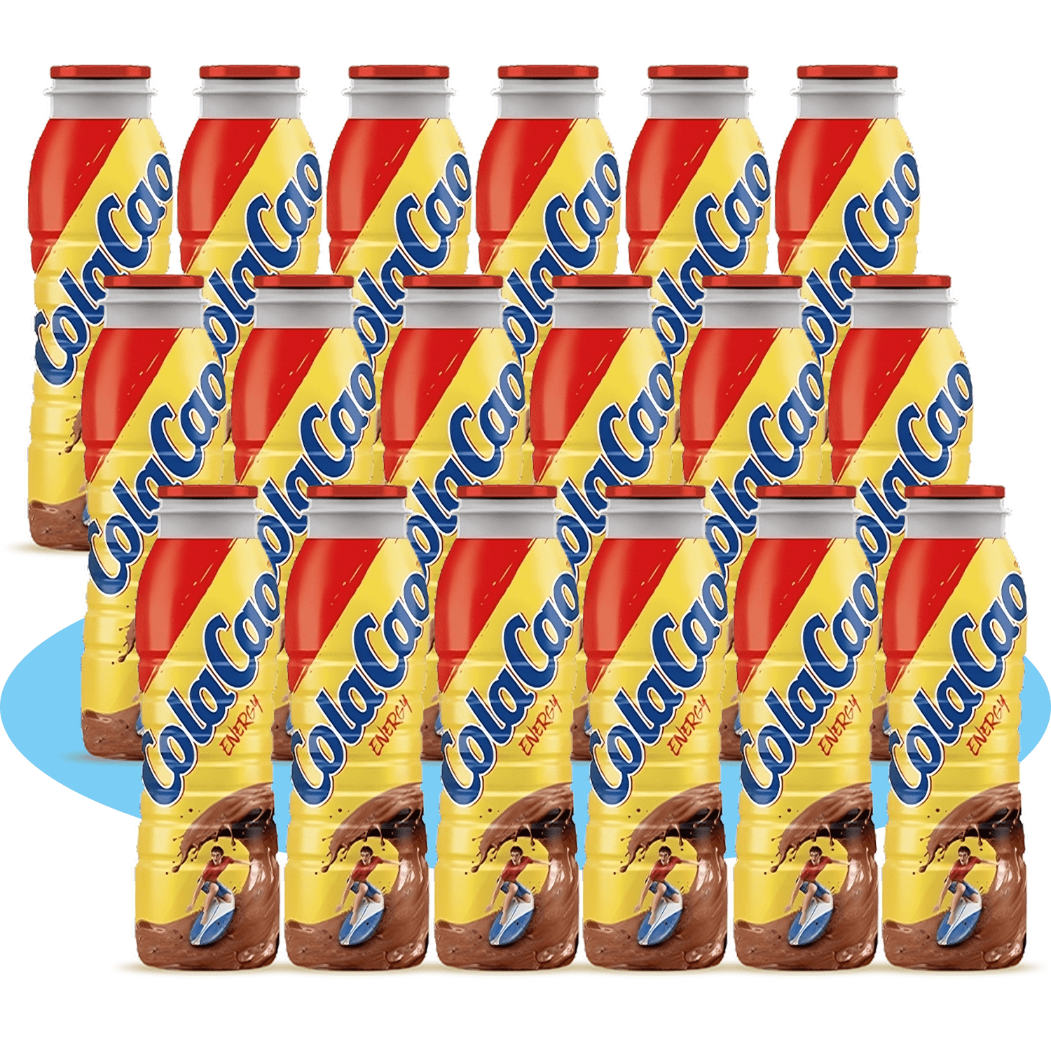 ColaCao Energy Batido de Chocolate, Batido ColaCao perfecto para Llevar, 188 ml, 18 Batidos