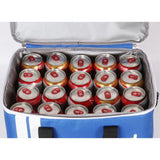 Bolsa Térmica Comida de 30L de Capacidad, Bolsa Aislamiento Isotérmico Hermética, Resistente y Espaciosa, ideal para Picnic, Playa, Camping y Excursión, Azul