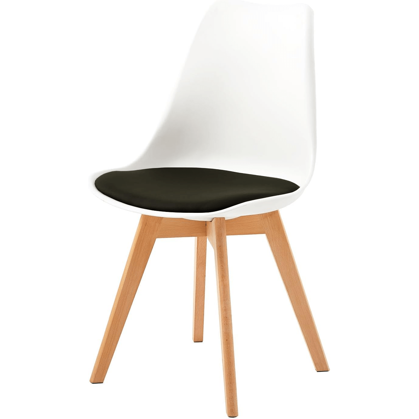 1/2/4/6 Unidad Sillas para Comedor, Sillas para Cocina con Asiento Blando, Tapizado y Patas Resistentes de Madera de Haya, Sillas Nórdicas