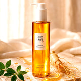 Beauty of Joseon Ginseng Cleansing Oil, Aceite Limpiador Facial con Ginseng, Ayuda a Eliminar Suciedad, Sebo e Impurezas sin Dejar Sensación Pesada, 210 ml