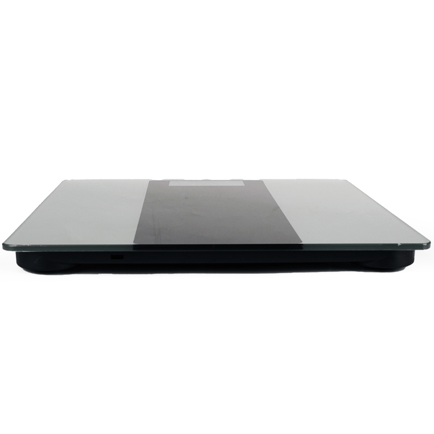 Bascula de Baño Digital con Pantalla LCD, Vidrio Templado de 5 mm, 180 kg de Capacidad, Encendido por Toque, Conversión kg/lb, Funciona con 2 Baterías tamaño AAA (no incluidas)