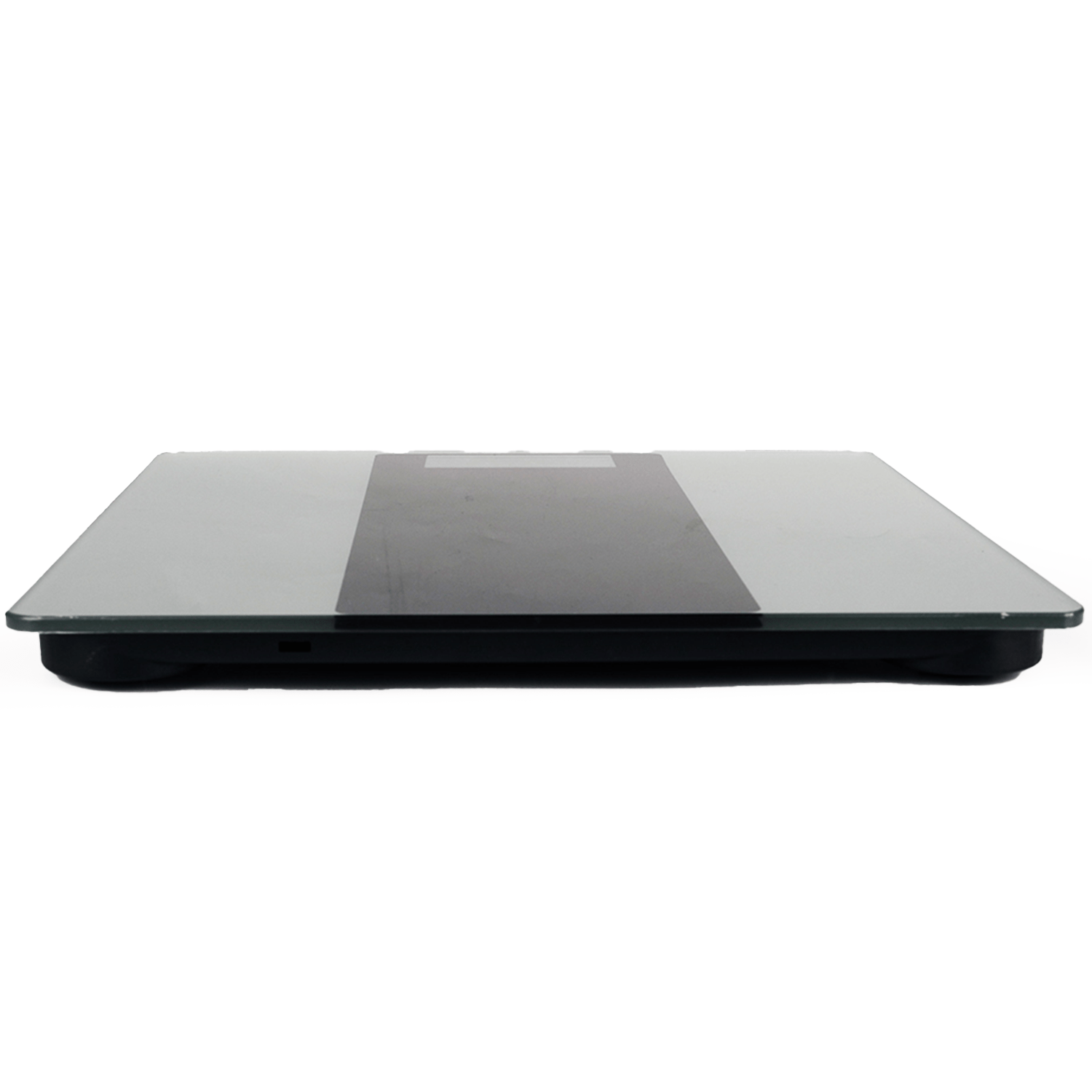 Bascula de Baño Digital con Pantalla LCD, Vidrio Templado de 5 mm, 180 kg de Capacidad, Encendido por Toque, Conversión kg/lb, Funciona con 2 Baterías tamaño AAA (no incluidas)