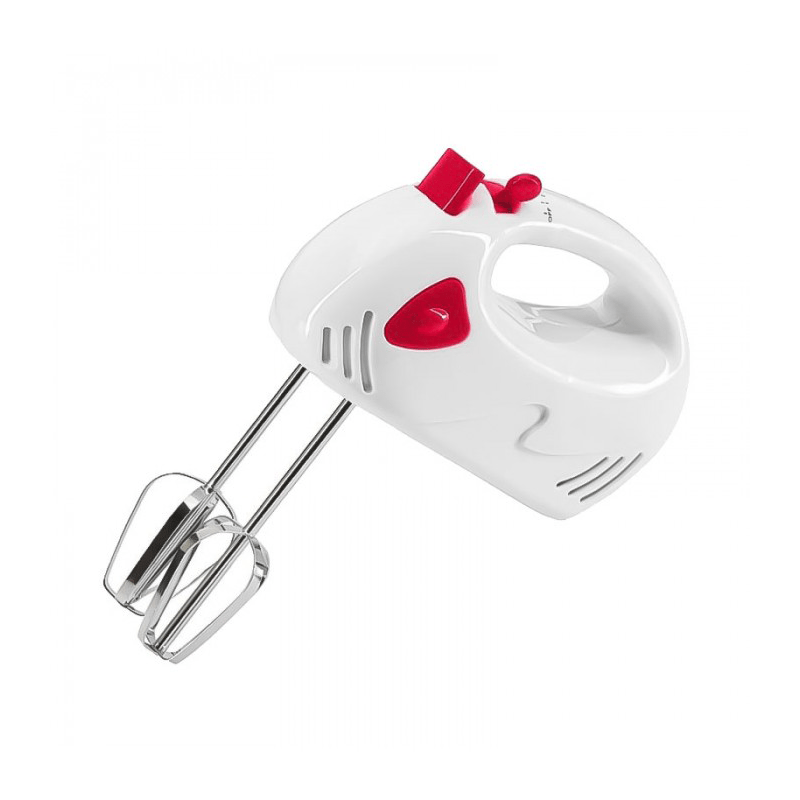 Batidora Eléctrica Amasadora, Especial para Repostería, 7 velocidades, 2 varillas batidoras, Potencia 150W, Botón de expulsión, Varillas de Acero Inoxidable