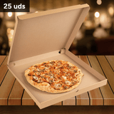 packer PRO Caja Pizza Kraft para Restaurantes, Delivery y Take Away