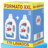 Skip Detergente Líquido de Ropa para Lavadora, Detergente Higienizante Quitamanchas, Resultado Impecable, Fragancia Fresca con Sensación de Recién Lavado