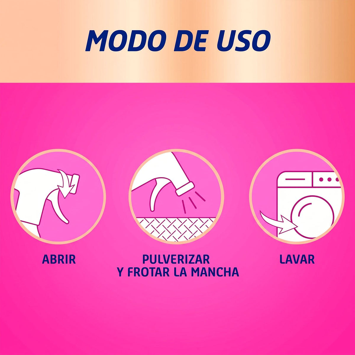 Vanish Oxi Action Spray Quitamanchas para Ropa Blanca y de Color, Fórmula sin Lejía para Manchas del Día a Día, 750 ml
