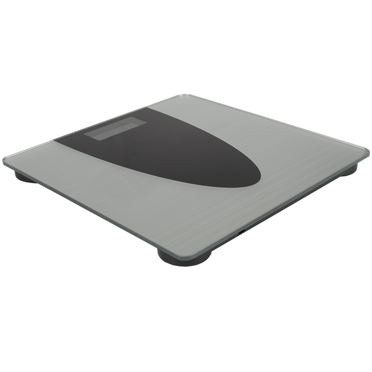 Bascula de Baño Digital con Pantalla LCD, Vidrio Templado de 5 mm, 180 kg de Capacidad, Encendido por Toque, Conversión kg/lb, Funciona con 2 Baterías tamaño AAA (no incluidas)