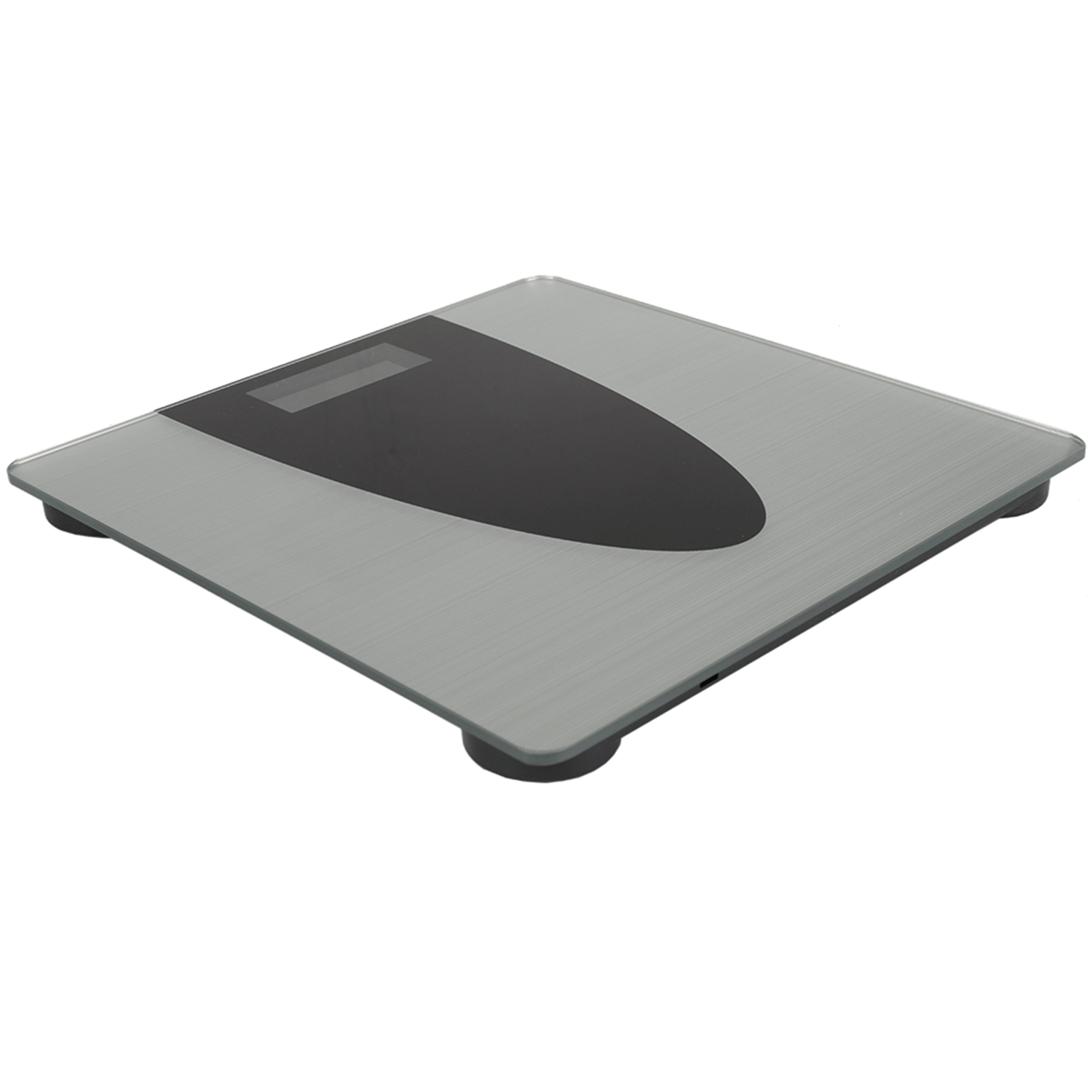 Bascula de Baño Digital con Pantalla LCD, Vidrio Templado de 5 mm, 180 kg de Capacidad, Encendido por Toque, Conversión kg/lb, Funciona con 2 Baterías tamaño AAA (no incluidas)