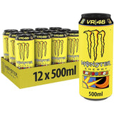 MONSTER ENERGY Bebida Energética, Refresco Energético, Pack 12/24 Latas de 500ml
