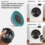 4 Patas Goma Anti Vibración, Antideslizantes, Amortiguador de Golpes, Reduce el Ruido y la Vibración, Ideal para Secadoras, Lavadoras, Lavavajillas