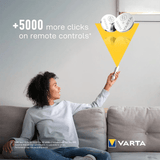VARTA Pilas Boton CR2032 de Litio de Alto Rendimiento, 5 Unidades, Larga Duración, Ideal para Relojes, Controles Remotos, Calculadoras, Básculas, Audífonos, Juguetes y Otros Dispositivos Pequeños