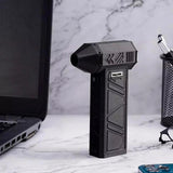 Soplador Aspirador Turbo 2 en 1, Portátil y Recargable, Gran Potencia de Aire, Regulable, Incluye Accesorios