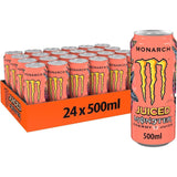 MONSTER ENERGY Bebida Energética, Refresco Energético, Pack 12/24 Latas de 500ml