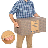 Pack 10 Cajas Carton para Mudanzas y Almacenaje Ultra Resistentes con Asas