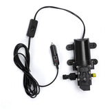 Kit Limpieza Coche, Lavado a Presión 80W Potencia, 8 Metros de Manguera, Rápido y fácil de Usar, Resistencia a Ácidos y Álcalis, Resistencia a la Corrosión, Bajo Nivel de Ruido, Larga Vida Útil, Incluye: x1 Bomba de agua de Diafragma, x1 Rociador de Agua