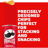 Pringles Original, Snack de Patatas Fritas sabor Original, Tamaño XXL de 185g, Pack de 6 Unidades