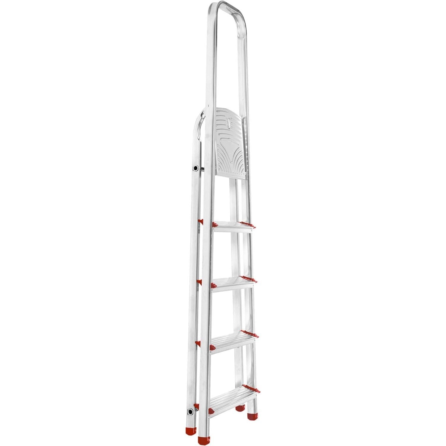 Escaleras Plegables Aluminio de Tijera Super Resistente hasta 150Kg, Acero y Aluminio Antideslizantes