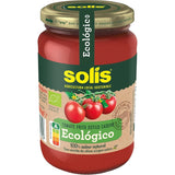 SOLÍS Tomate Frito Ecológico Frasco Cristal, 350g por Frasco, Tomate sin gluten