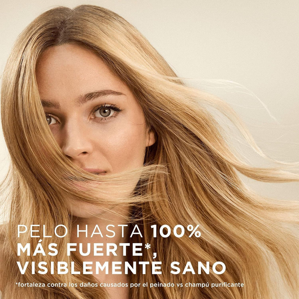 Pantene Champu Cabello Pro-V Repara y Protege, Fortalece el Pelo Debil y Dañado, Protege Enlaces Capilares, Proporciona Brillo y Suavidad, Sin Siliconas. Active Nutri-Plex, 1 L