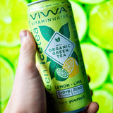 VIWA VitaminWater & Tea, Bebidas Refrescantes con Vitaminas y Minerales, 330ml, Pack de 24