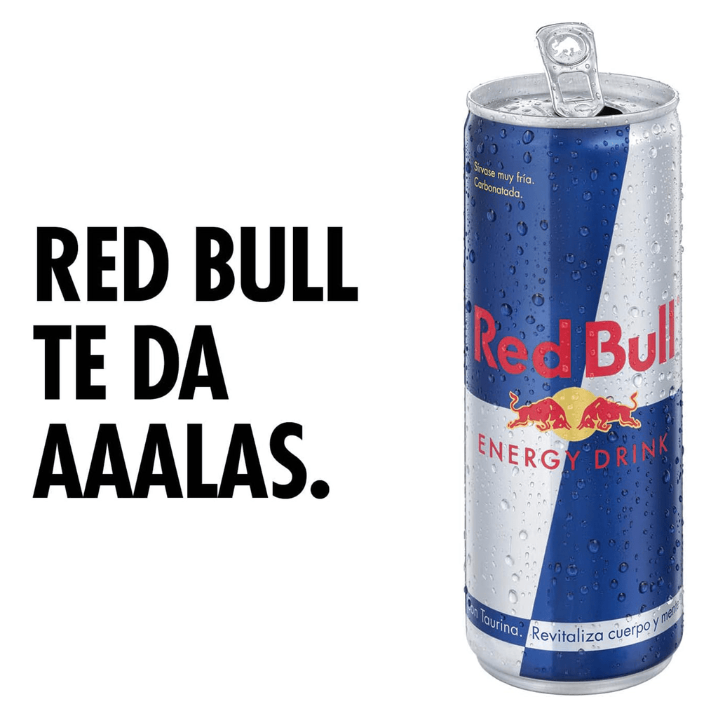 RED BULL Bebida Energética, Refresco Energético con Cafeína, Vitamina B y Taurina, Latas de 250/335/473ml