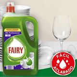Fairy Professional, Lavavajillas a Mano, Detergente Líquido Concentrado, Fácil Fregado y Aclarado, Disuelve la Grasa con Facilidad