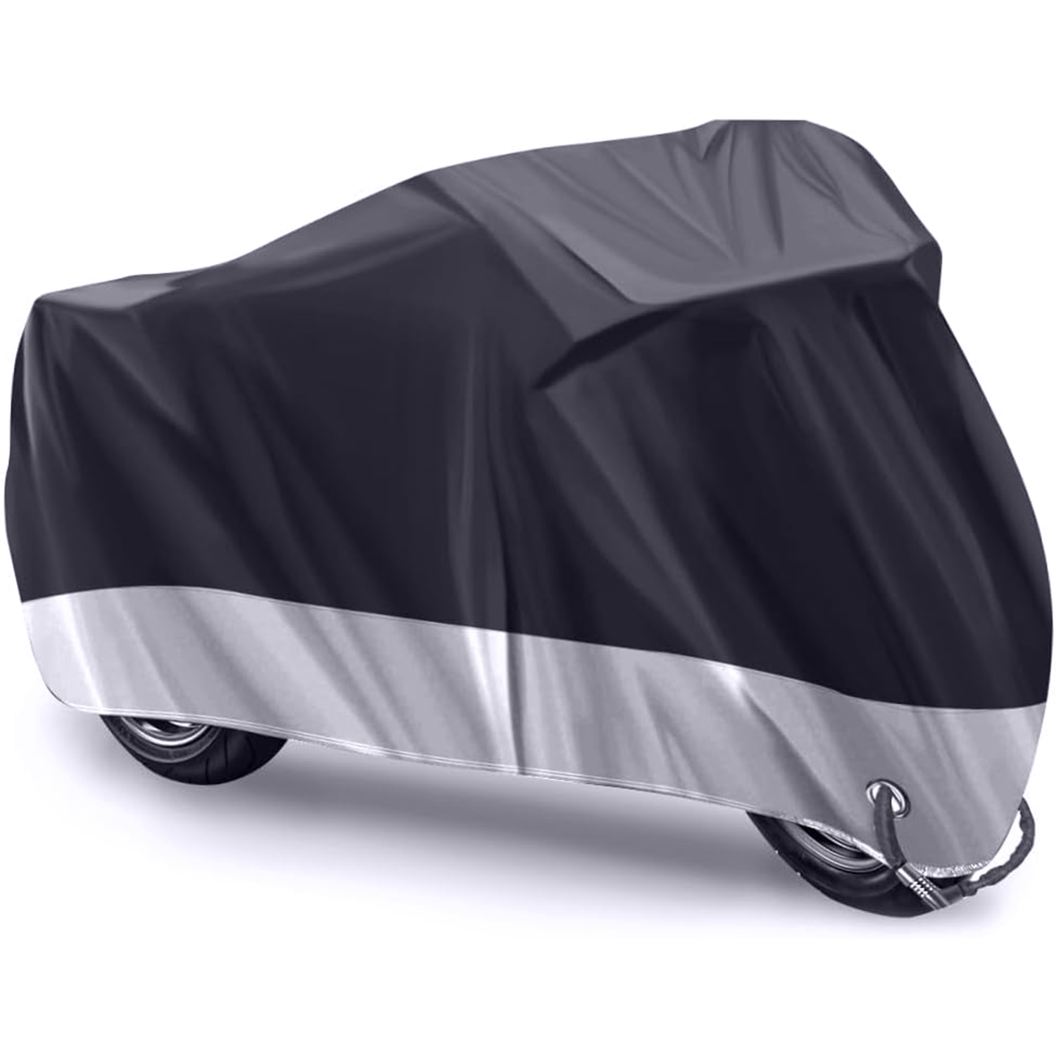 Funda para Motocicleta Impermeable y Duradera ideal para Todas las Estaciones, Cubierta para Moto Resistente a la Interperie, Lluvia, Sol, Nieve y Polvo, Resistente a Desgarros, 120 x 210 cm