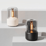 Humidificador de Aroma de 120 ml, Humidificador y Difusor de Aromas, Experiencia Relajante y Aromática, Conexión USB tipo-C, Diseño Compacto, Luz Ambiental Integrada