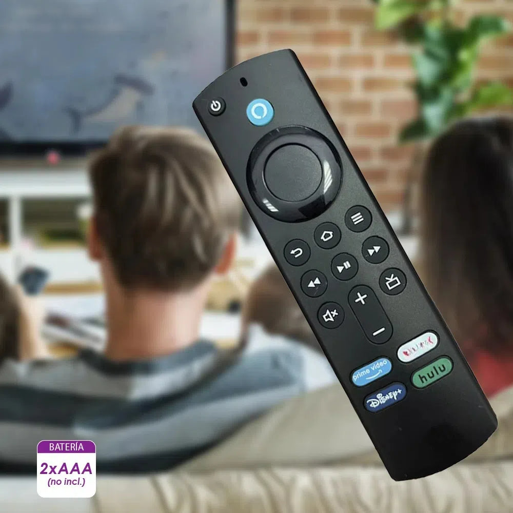 Mando TV Stick, Mando a Distancia con Control de Voz, Control Remoto Compatible con Fire Stick, Botones especiales Smart TV