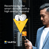 Pilas Boton CR2032 de Litio de Alto Rendimiento, Larga Duración, Ideal para Relojes, Controles Remotos, Calculadoras, Básculas, Audífonos, Juguetes y Otros Dispositivos Pequeños - VARTA