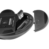 Mars Gaming MMWERGO, Ratón Inalámbrico Ergonómico, Sensor Óptico 3200 dpi, Switches Mecánicos KAILH, Ahorro Energía, Multiplataforma, PC, Mac, PS5, Xbox, Negro