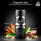 Lattafa Asad Elixir Eau de Parfum, Perfume Árabe para Hombre con Notas Especiadas, Amaderadas y Avainilladas, Aroma Cálido y Envolvente, 100 ml