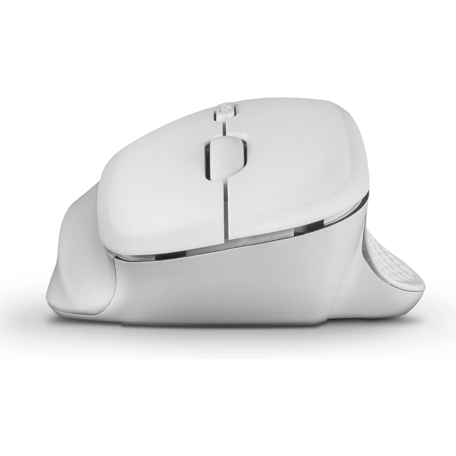 Mars Gaming MMWERGO, Ratón Inalámbrico Ergonómico, Sensor Óptico 3200 dpi, Switches Mecánicos KAILH, Ahorro Energía, Multiplataforma, PC, Mac, PS5, Xbox, Blanco
