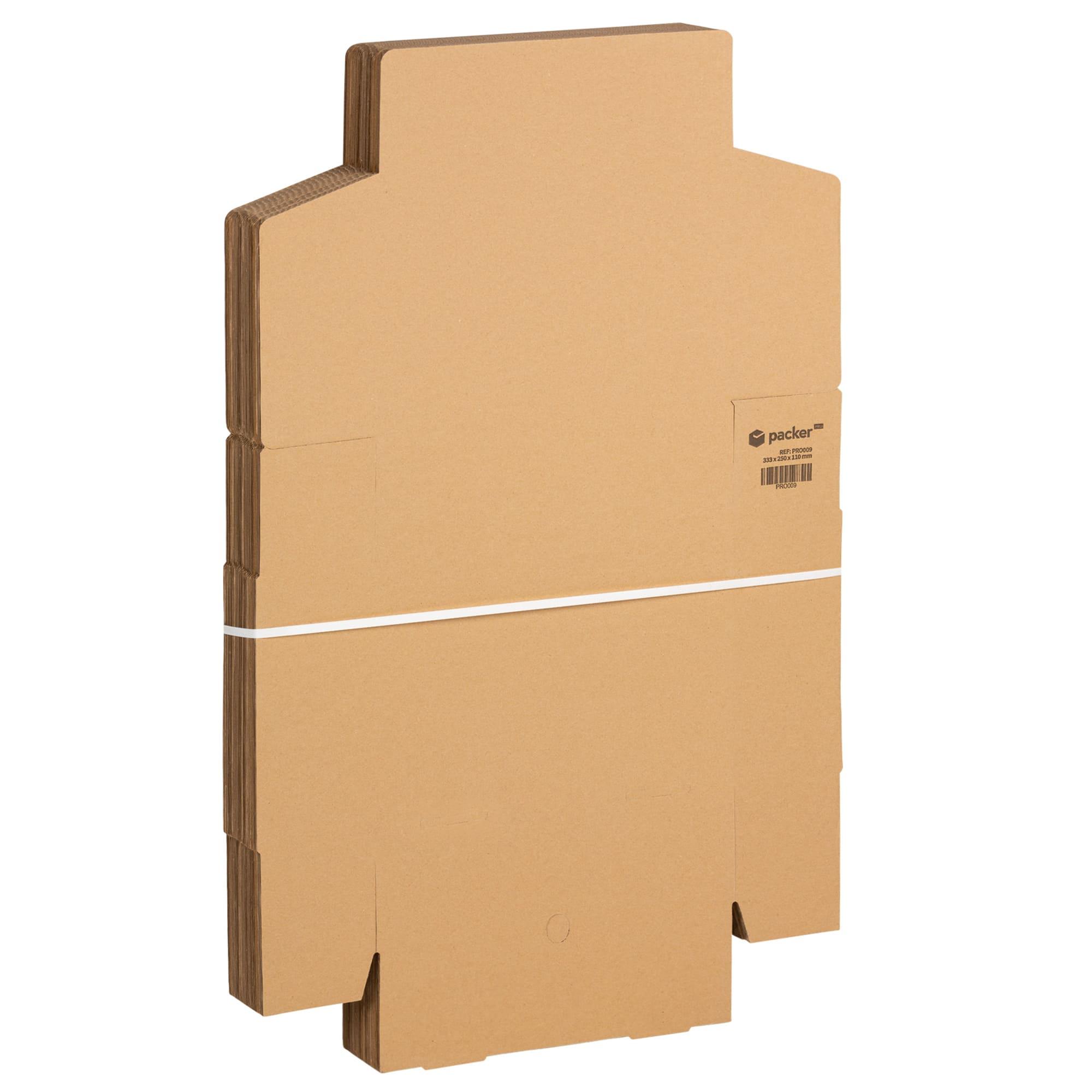 packer PRO Packs de Cajas de Cartón para Embalaje, Caja de Transporte Resistente, Cajas de Cartón para Envíos y Correo, Cajas de Cartón Corrugado, Caja de Regalo