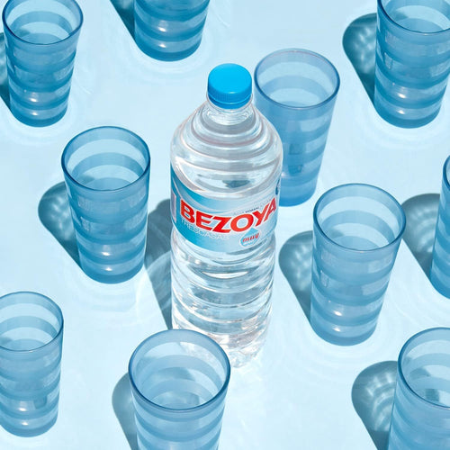 BEZOYA Agua Mineral Natural sin Gas de Mineralización Muy Débil, Máxima Calidad de Agua, Ideal para Hidratarte en Cualquier Situación, 6 Botellas de 1,5L