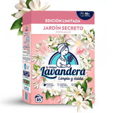 La Antigua Lavandera Detergente en Polvo para Ropa, Aroma Jardín Secreto, 85 Lavados