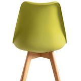 1/2/4/6 Unidad Sillas para Comedor, Sillas para Cocina con Asiento Blando, Tapizado y Patas Resistentes de Madera de Haya, Sillas Nórdicas