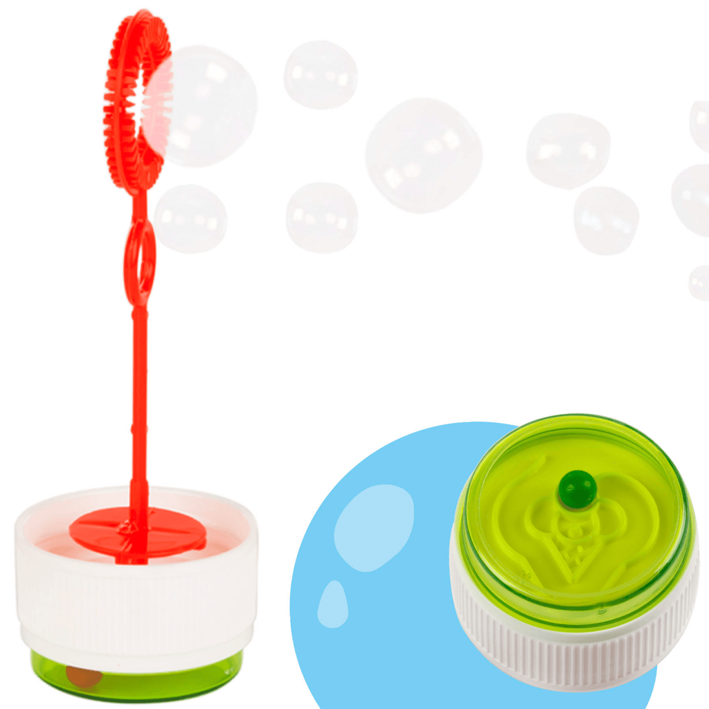 x36 Pomperos para Niños de Jabón, 60ml, Pompero con Laberinto de Dibujos Animados, Pompas de Jabón, Juego de Burbujas