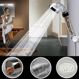 Cabezal Ducha Minerales, Ducha con Filtros Minerales, Calmante y Relajante, Suaviza la Piel, Calma el Malestar del Cuerpo, Filtra Impurezas, Mejora la Presión del Agua, Facil de Instalar