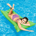 Colchoneta Hinchable Piscina de 183 x 76 cm, Con 2 Cámaras de Aire para Mayor Seguridad, Ideal para estar Tumbado, Soporta Hasta 100Kg, Incluye Kit de Parches para Reparar Pequeños Poros o Pinchazos