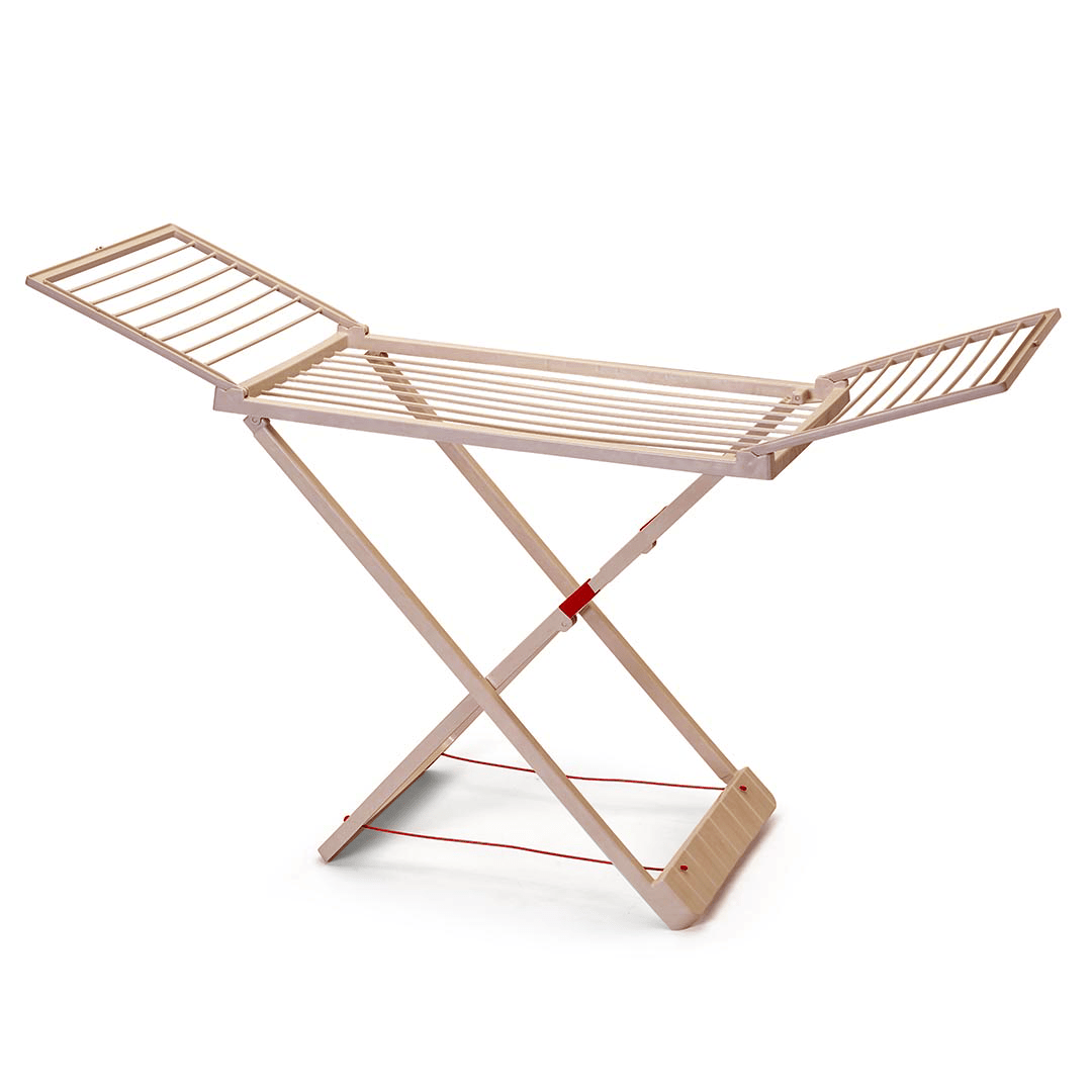 Tendedero Plegable con Alas, 20 Metros de Superficie de Tendido, Hecho de Resina Resistente al Sol y a la Intemperie, 180 x 108 x 55 cm