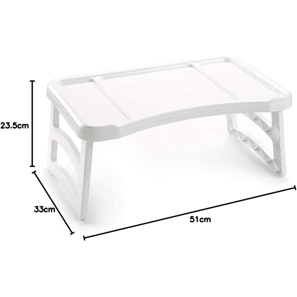 Mesa Bandeja Cama Ergonómica, Plegable y Estable. Pensada para Cama, Sofá y Sillón