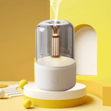 Humidificador de Aroma de 120 ml, Humidificador y Difusor de Aromas, Experiencia Relajante y Aromática, Conexión USB tipo-C, Diseño Compacto, Luz Ambiental Integrada
