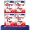 Nestlé NIDINA 2 Leche en Polvo Bebé, Leche de Continuación indicada para Bebés desde los 6 Meses, Contiene Bífidus Lactis, DHA, Hierro, Zinc y Vitaminas A, C y D, 800g por Bote